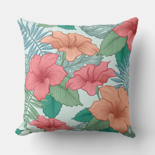 Almofada Hibiscus tropical