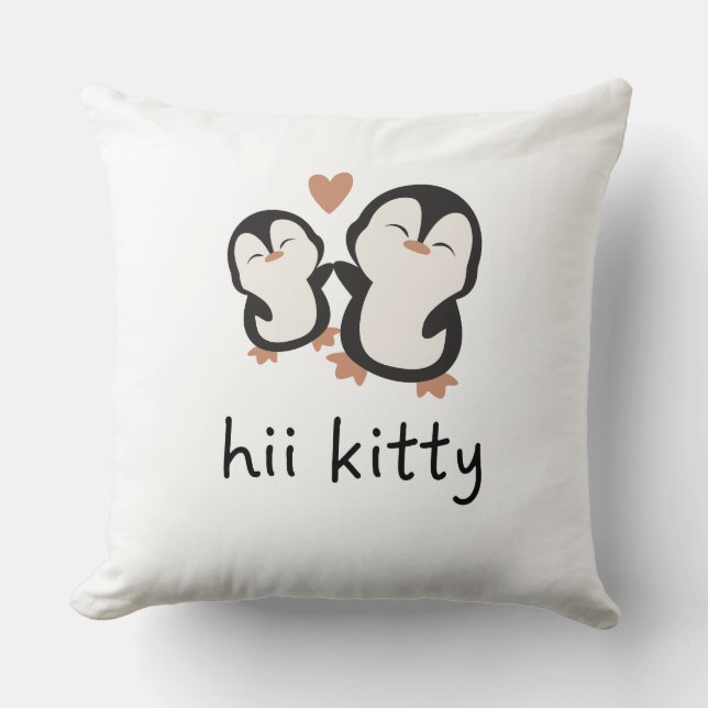 Almofada hii kitty fronha fofa (Frente)