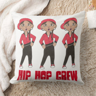 Almofada Hip Hop Crew Dance Competition Team Hiphop Girl