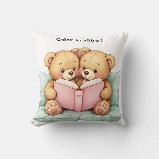 Almofada Histoires et câlins (Frente)