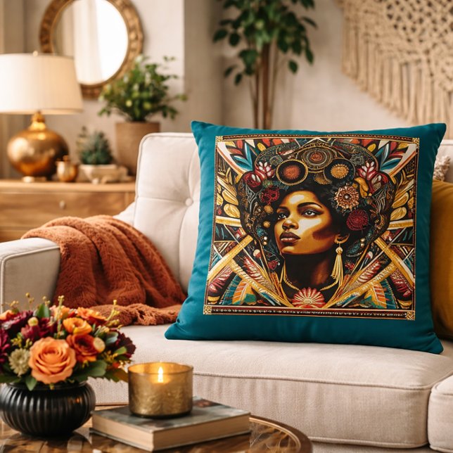 Almofada História Negra Um Tributo em Threads (Criador carregado)