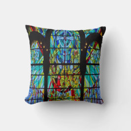 Almofada histórias da bíblia vitral
