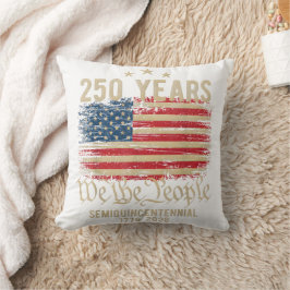 Almofada Historic 250 Years USA – We the People & Gold 
