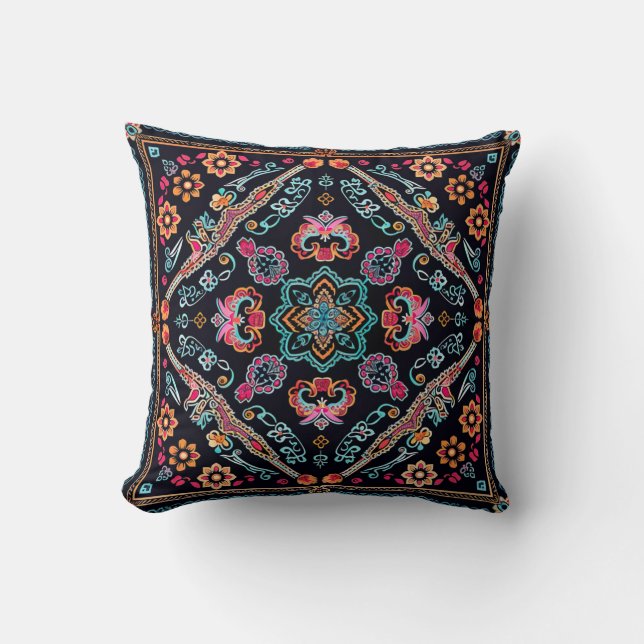 Almofada Hmong Brocade Pattern (Frente)