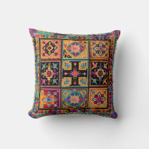 Almofada Hmong Brocade Pattern
