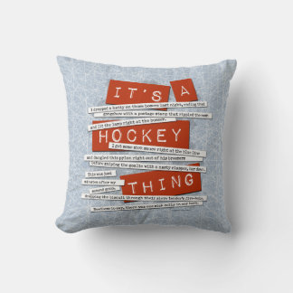 Almofada Hockey Slang