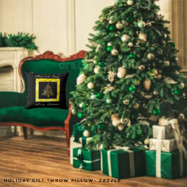 Almofada Holiday Gilt