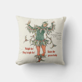 Almofada Holly man Walter Crane Flowers de Shakespeare