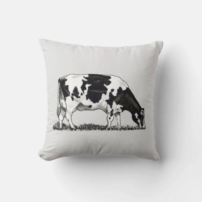 Almofada Holstein Dairy Cow (Frente)