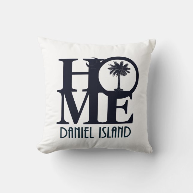 Almofada HOME Daniel Island South Carolina (Frente)