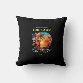 ALMOFADA HOME DECOR LIFE'S JOURNEY CHEER UP THROW PILLOW