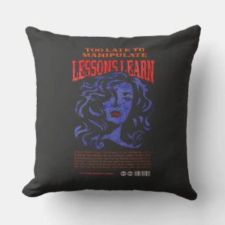 ALMOFADA HOME DECOR MANIPULATE LESSONS LEARN THROW PILLOW 
