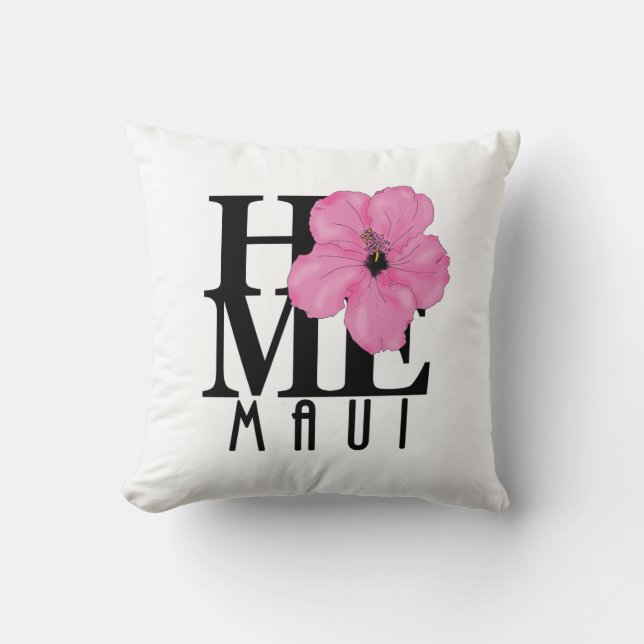 Almofada Home Maui Pink (Frente)