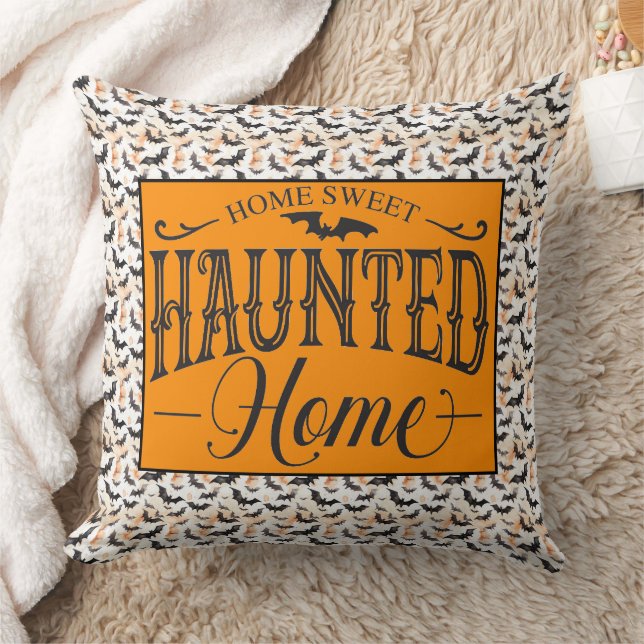 Almofada Home Sweet Haunted (Cobertor)