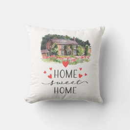 Almofada Home Sweet Home House Gardener Rustic