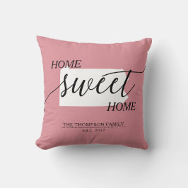 Almofada Home Sweet Home PA - Travesseiro decorativo de Nom