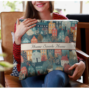 Almofada Home Sweet Home personalizável