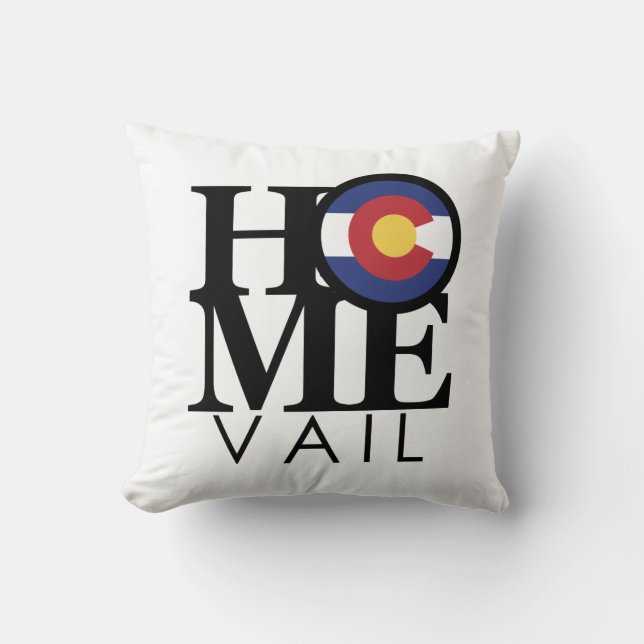 Almofada HOME Vail Colorado (Frente)