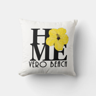 Almofada HOME Vero Beach Yellow Hibiscus