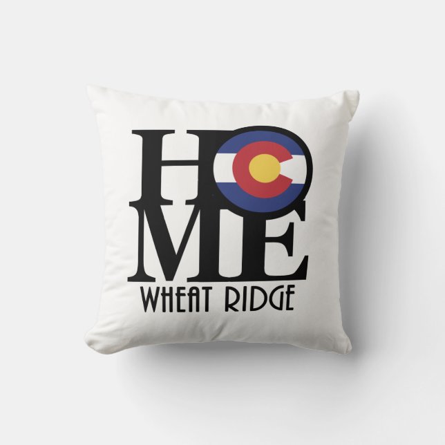 Almofada HOME Wheat Ridge Colorado (Frente)