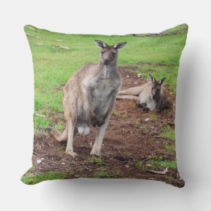 Almofada Homem Australiano Buck Kangaroo Large Throw Cushio