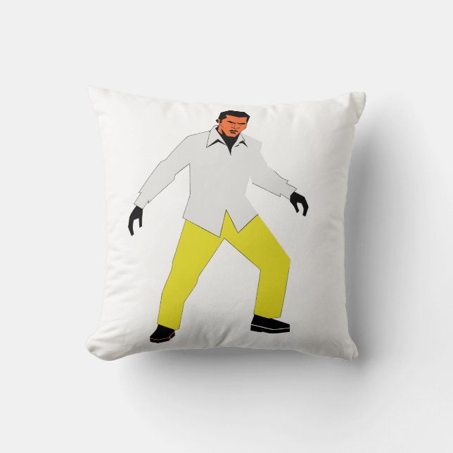 Almofada homem com olhar misterioso (Frente)