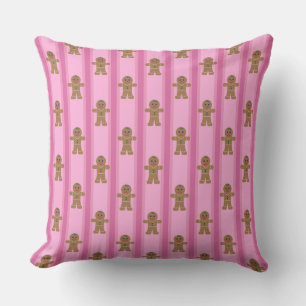 Almofada Homem de Gengibre Rosa, Divertido e Rico