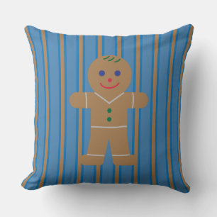 Almofada Homem de Gingerpão de Diversão e Rico