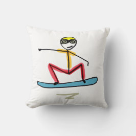 Almofada Homem-Pau de Snowboard