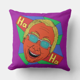 Almofada Homem Rindo (Autorretrato Artista)