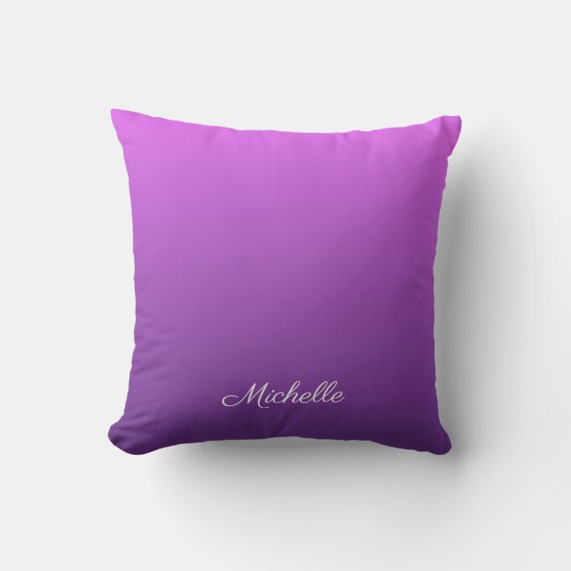 Almofada Homem roxo personalizado (Frente)