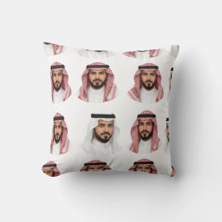 Almofada Homens sauditas retratam o padrão