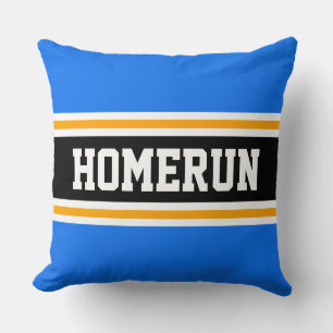 Almofada HOMERUN Esportivo Azul Brilhante Laranja Listras