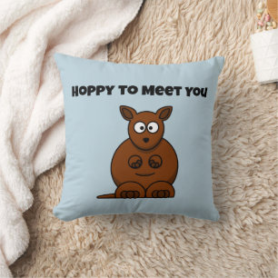Almofada Hoppy para conhecê-lo Cartoon Engraçado