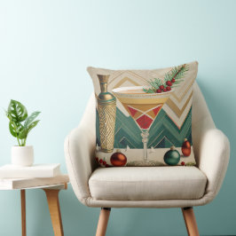 Almofada Hora de Felicidade do meio século do Cocktail