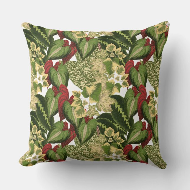Almofada Hora de Verão Vintage Floral (Frente)