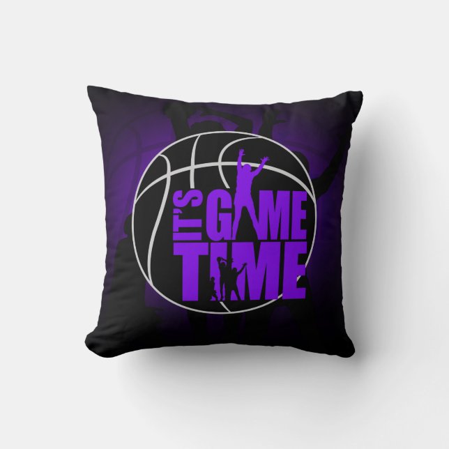 Almofada Hora do Jogo - Roxo (Frente)