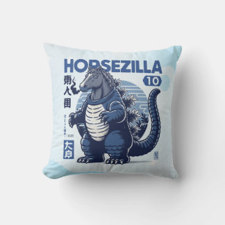 Almofada Horsezilla Shirt | Giant Monster Horse Art | Epic