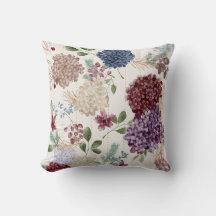 Hortênsia Botânica Floral Grandmillennial Vintage