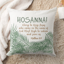 Almofada HOSANNA Palm Sunday Square