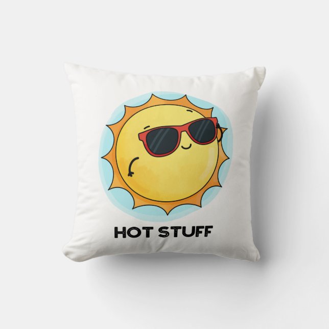 Almofada Hot Study Sol Engraçado (Frente)