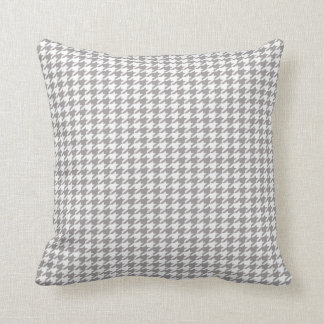 Almofada Houndstooth cinzento