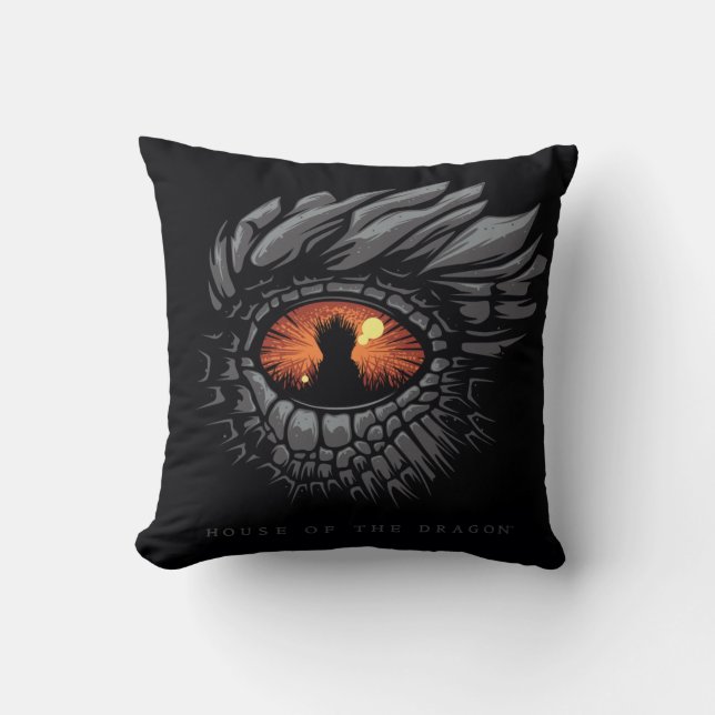 Almofada HOUSE OF THE DRAGON | Dragon's Eye Iron Throne (Frente)