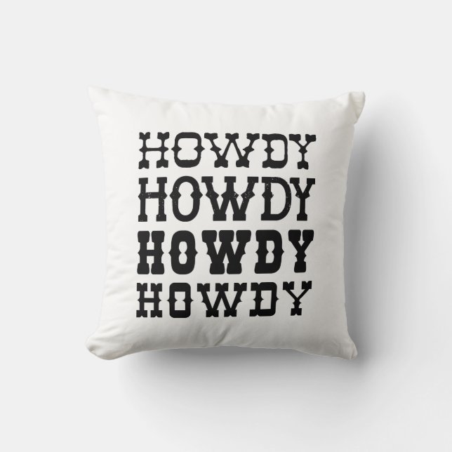 Almofada Howdy (Frente)
