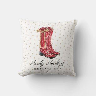 Almofada Howdy Holidays Cowgirl