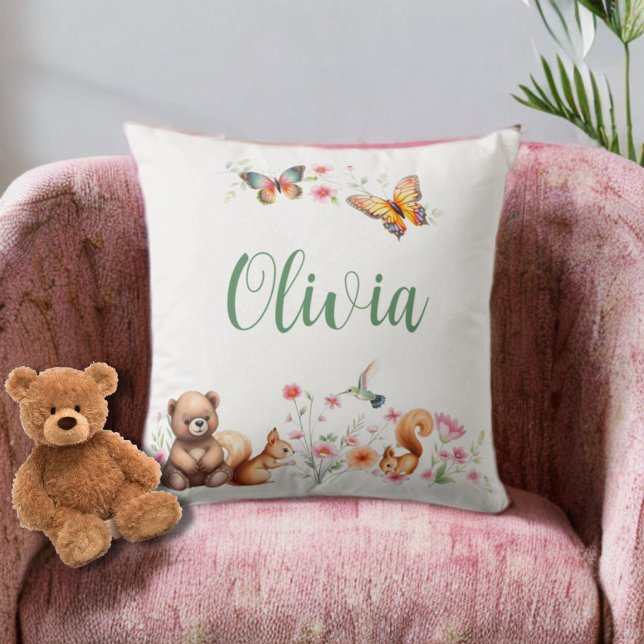 Almofada Hummingbird e amigos (Criador carregado)