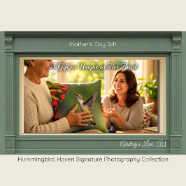 Almofada Hummingbird In Flight Gift for Mom | Throw Pillow 