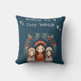 Almofada Hygge Christmas Madre e Filhas Wreath