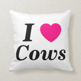 Almofada I <3 Vacas
