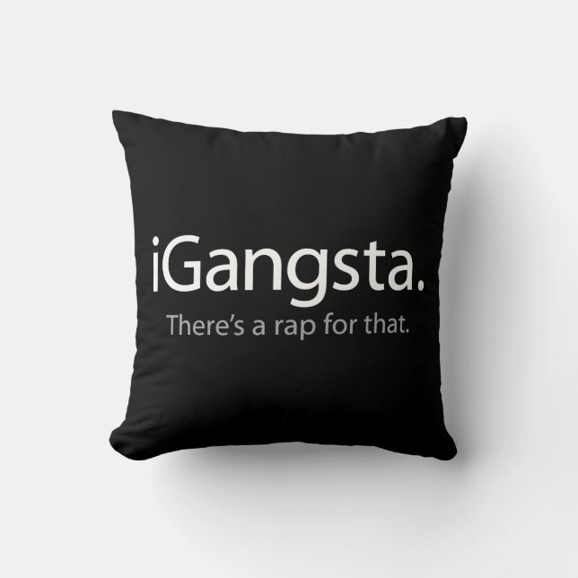 Almofada i Gangsta - There's a Rap For That (iGangsta) (Frente)